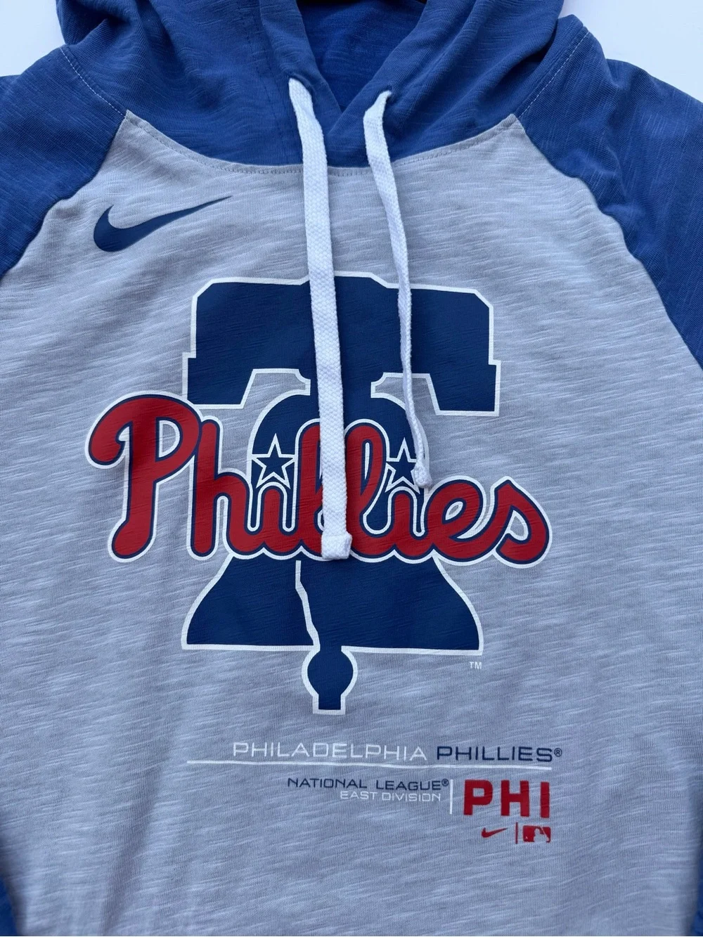 Nike Philadelphia Phillies Authentic Collection Flux Dri-FIT 3/4-Sleeve Hooded T